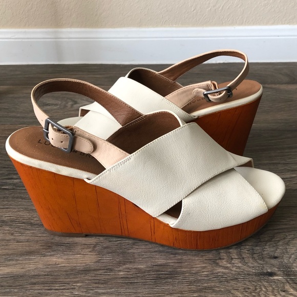 Lucky Brand Ivory Wedges - Picture 5 of 8